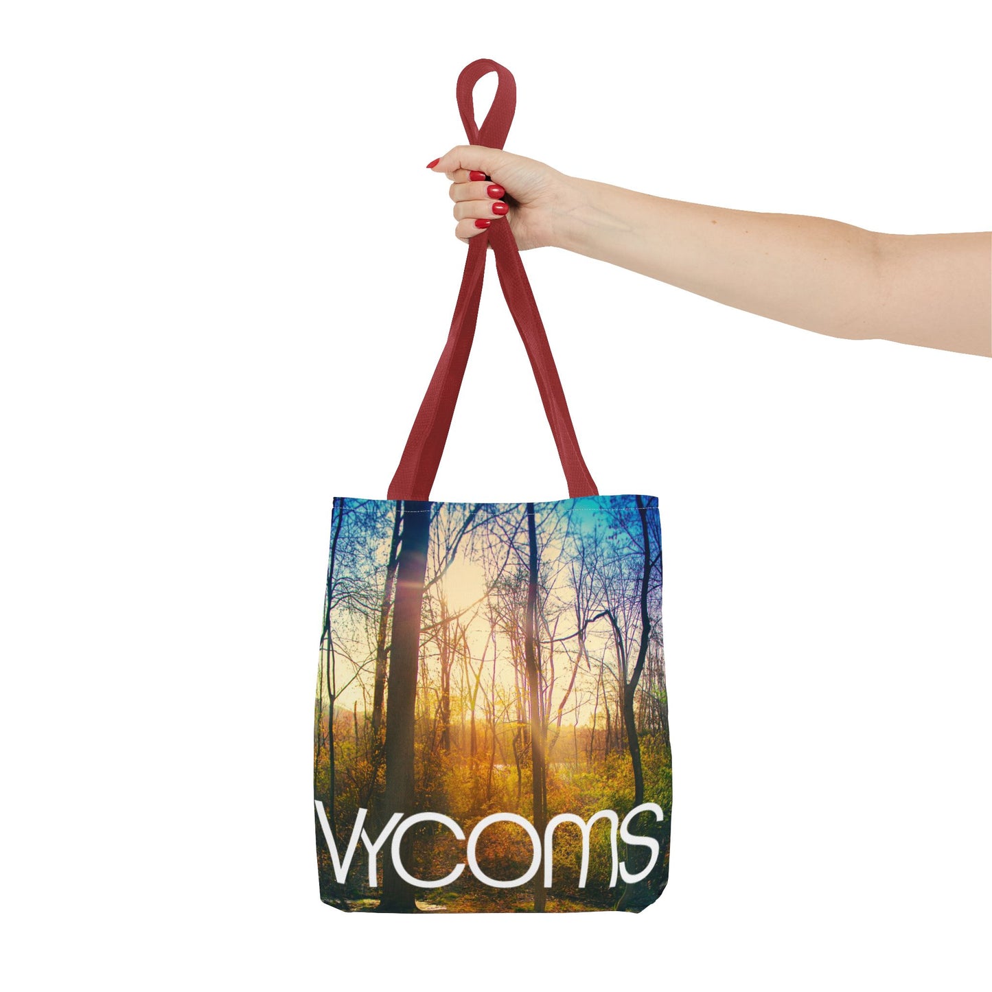 Tote Bag Printed with an Exclusive Beautiful High-Res, Full Color Natural Image.