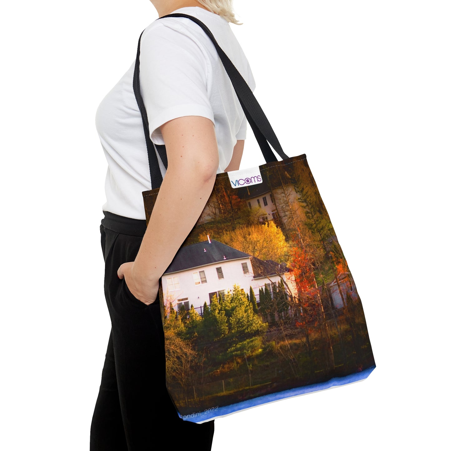 Tote Bag Printed with an Exclusive Beautiful High-Res, Full Color Natural Image.