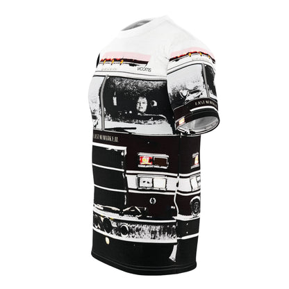 Newark Bravest T-Shirt – Vintage Firehouse Monochrome Edition
