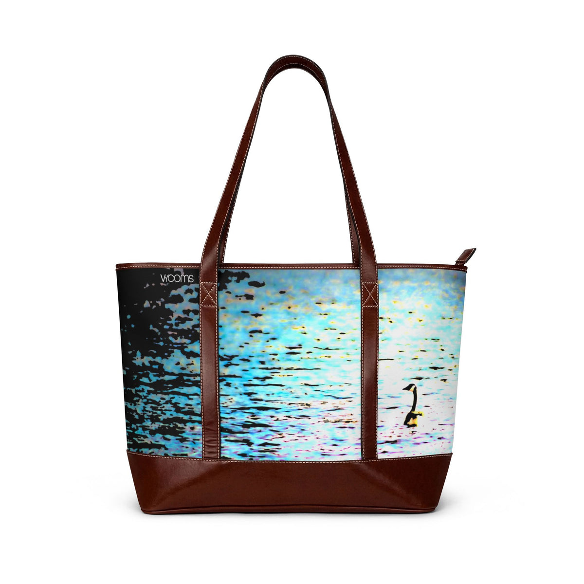 Ocean Breeze Tote Handbag — Sparkling Water & Swan Coastal bag