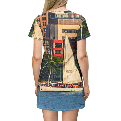 Sailboat Dress — Coastal Nautical Summer Vibe