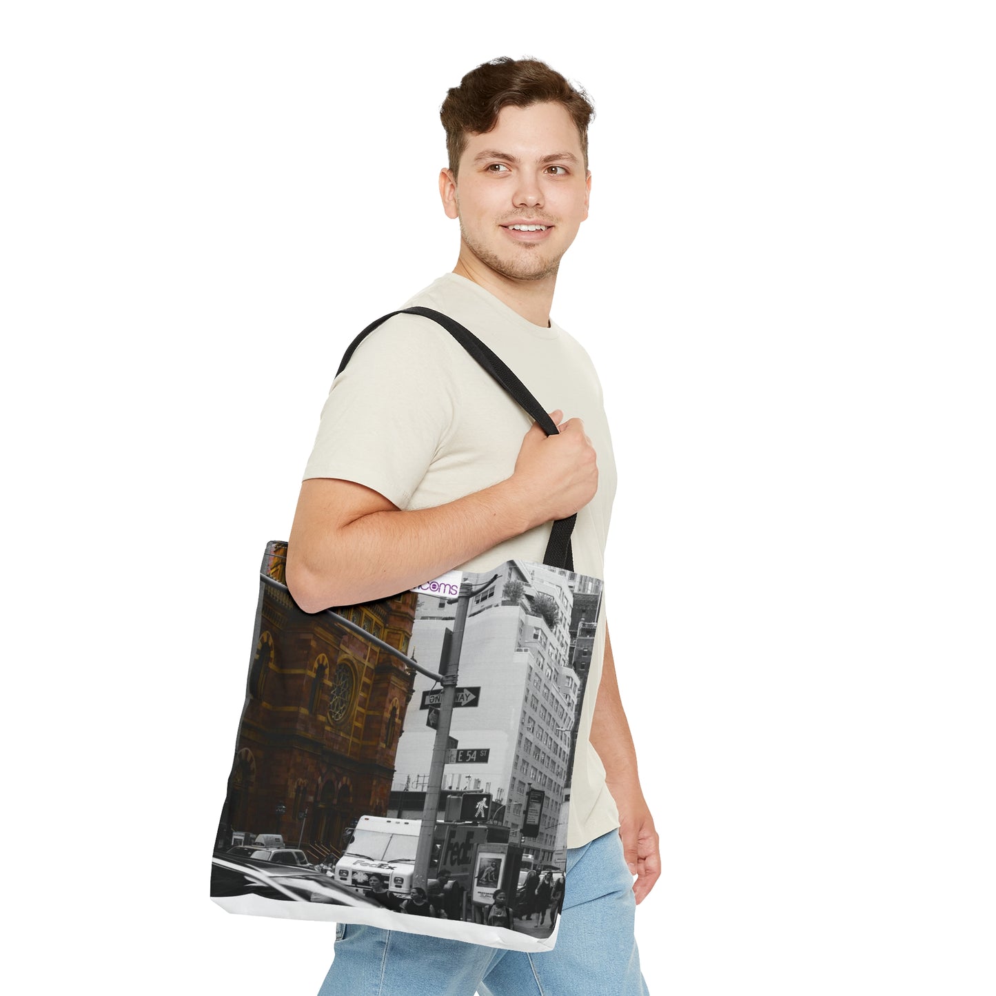 Tote Bag Printed with an Exclusive Beautiful High-Res, Full Color Natural Image.