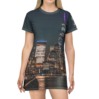 City Lights Dress — Night Skyline