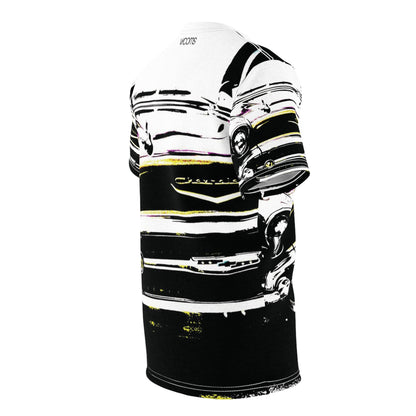 Chrome & Heritage T-Shirt – 1950s Chevrolet B&W Edition