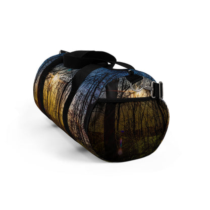 Colorful Landscape Printed Duffel Bag