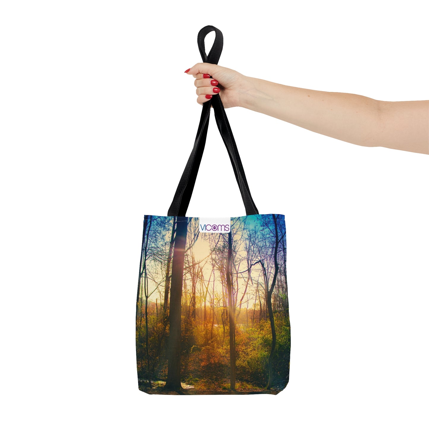 Tote Bag Printed with an Exclusive Beautiful High-Res, Full Color Natural Image.