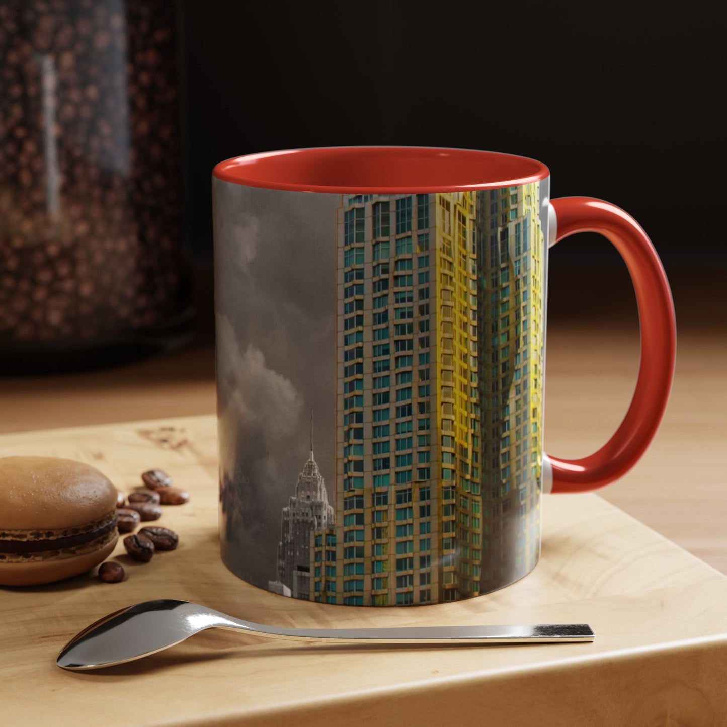 11oz Ceramic Coffe Mug Beautifully Decorated with an Elegant High-Res, Full Color Natural Landscape Image.