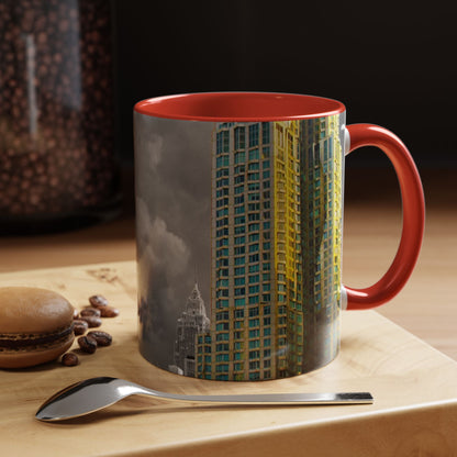 11oz Ceramic Coffe Mug Beautifully Decorated with an Elegant High-Res, Full Color Natural Landscape Image.