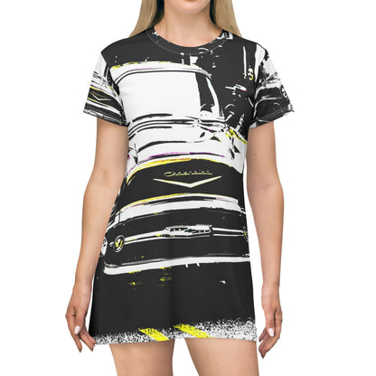 Classic Car Graphic Dress — Vintage Chevy