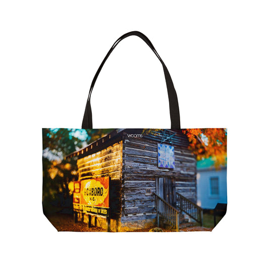 Weekender Tote Bag — Rustic Vintage General Store Photo Print