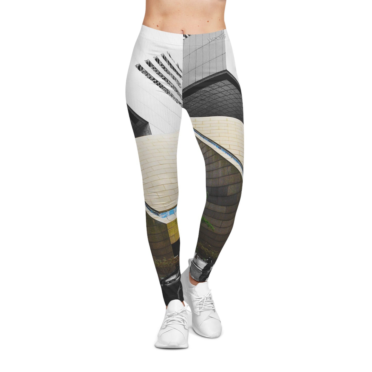 New York Architectural Image Leggings — Urban Cityscape Women’s Leggings