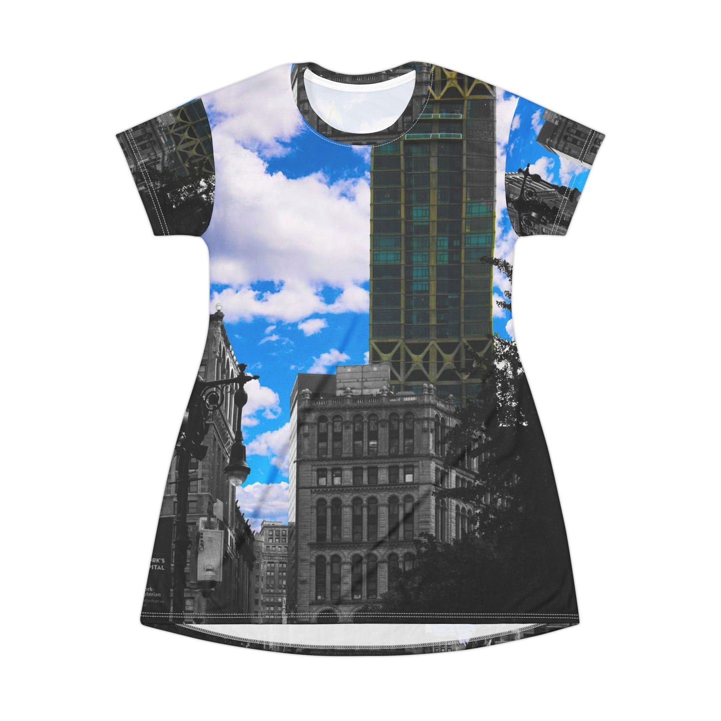 Cityscape Dress — Blue Sky Urban Photography