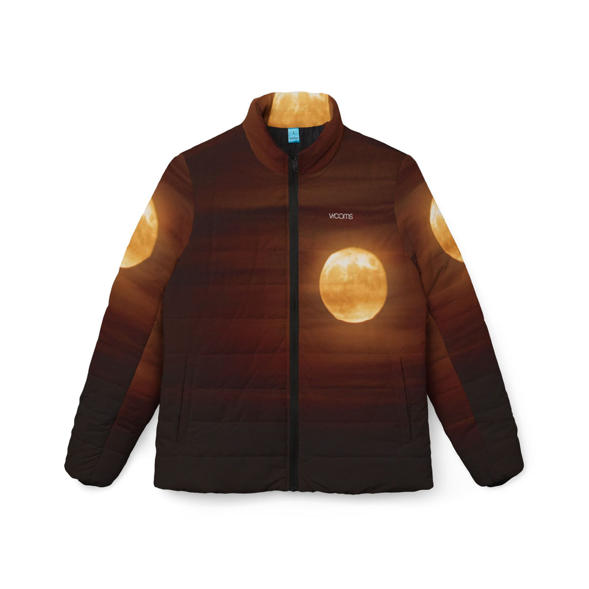 Women's Puffer Jacket - Amber Moon Nocturne