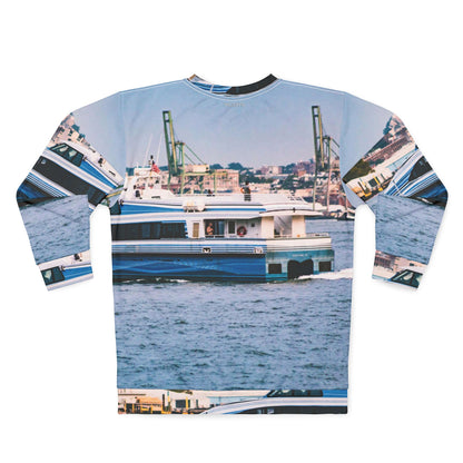 Hudson River Ferry – Nautical Crewneck