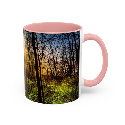 11oz Ceramic Coffe Mug Beautifully Decorated with an Elegant High-Res, Full Color Natural Landscape Image.
