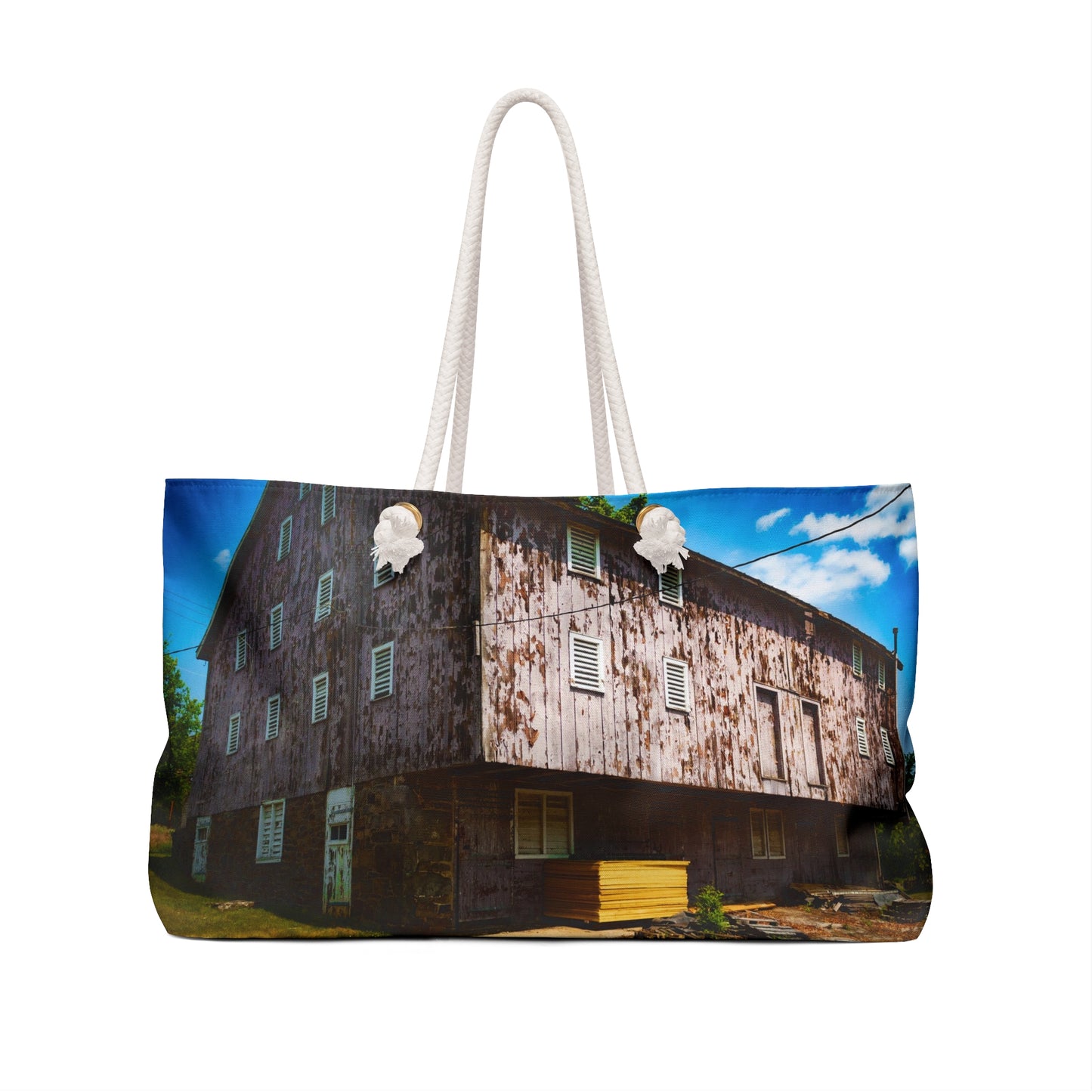 Exquisite Exclusive Full-Color Landscape Image Printed 24" x13" Weekender Bag!