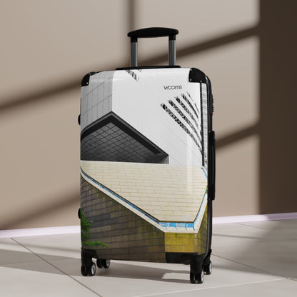Architectural Photo Carry-On Suitcase — Modern Urban Travel Luggage