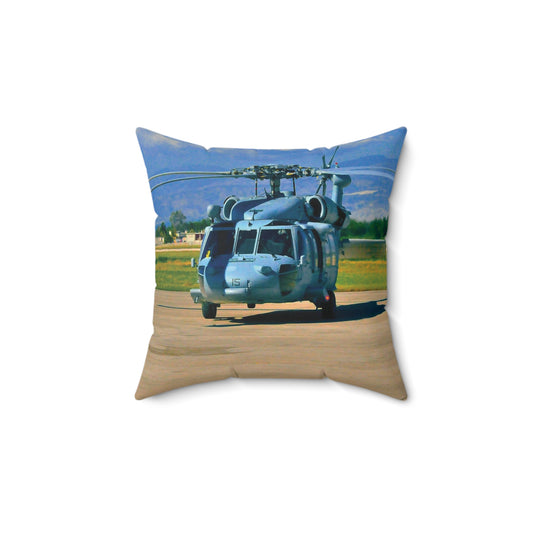 Spun Polyester Square Pillow Printed With Exclusive, High-Res, Full Color Beautiful Image