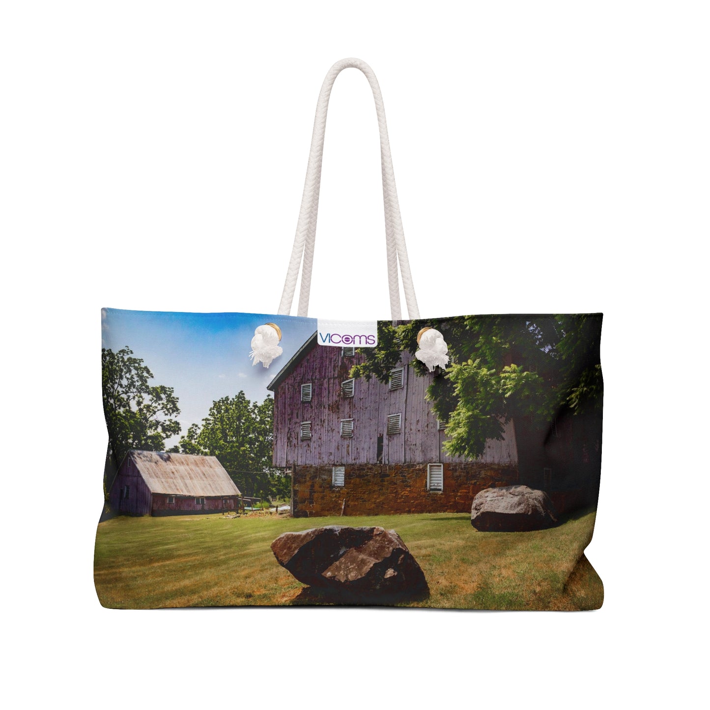 Exquisite Exclusive Full-Color Landscape Image Printed 24" x13" Weekender Bag!