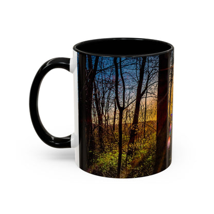 11oz Ceramic Coffe Mug Beautifully Decorated with an Elegant High-Res, Full Color Natural Landscape Image.