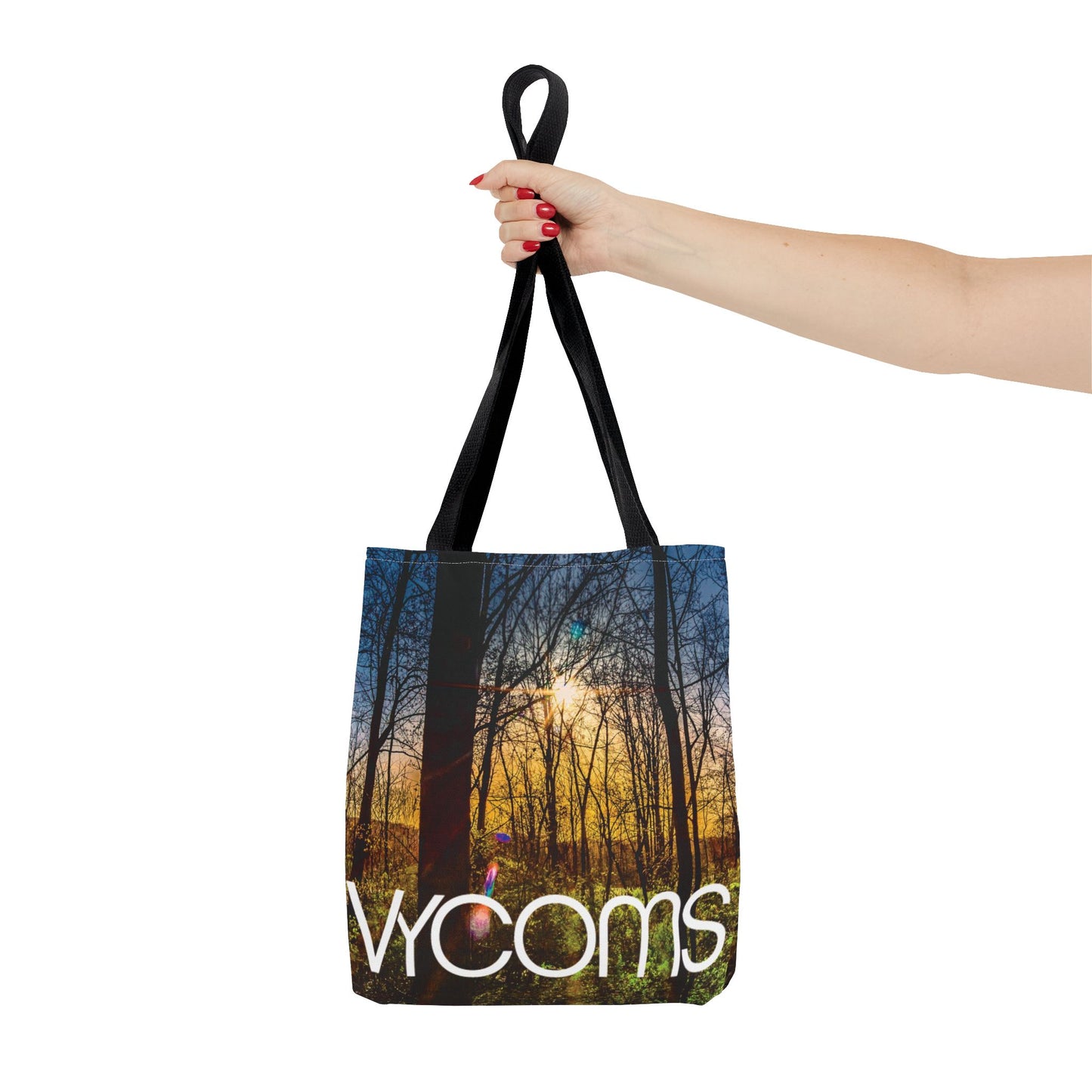Tote Bag Printed with an Exclusive Beautiful High-Res, Full Color Natural Image.