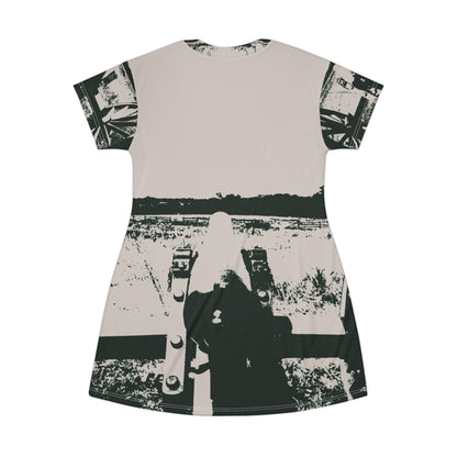 Civil War Cannon Dress — Black & White Cannnon
