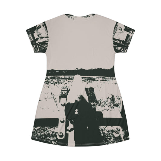 Civil War Cannon Dress — Black & White Cannnon