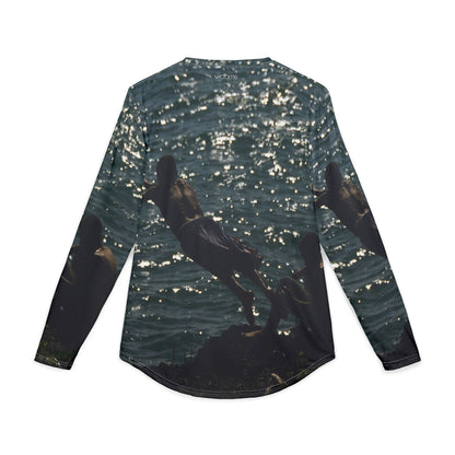 Men's UV Long Sleeve — Sparkling Ocean Diver