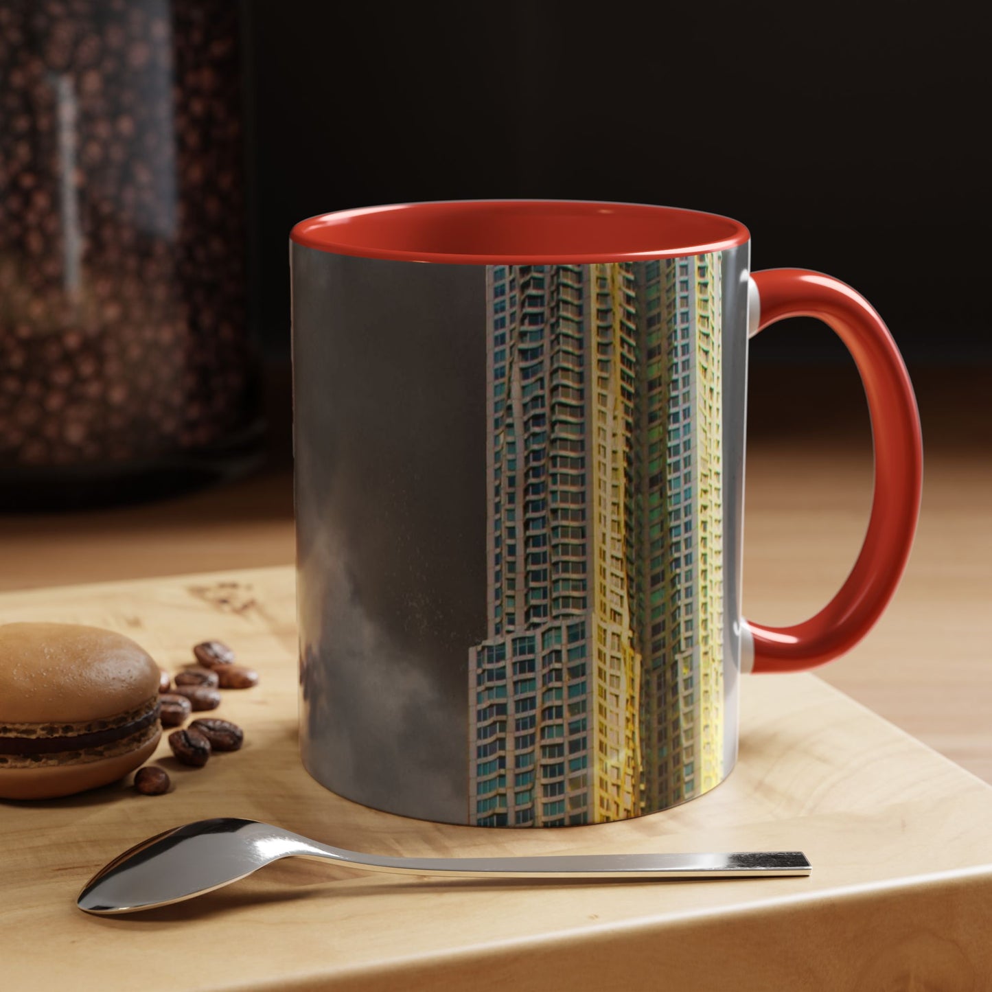 11oz Ceramic Coffe Mug Beautifully Decorated with an Elegant High-Res, Full Color Natural Landscape Image.