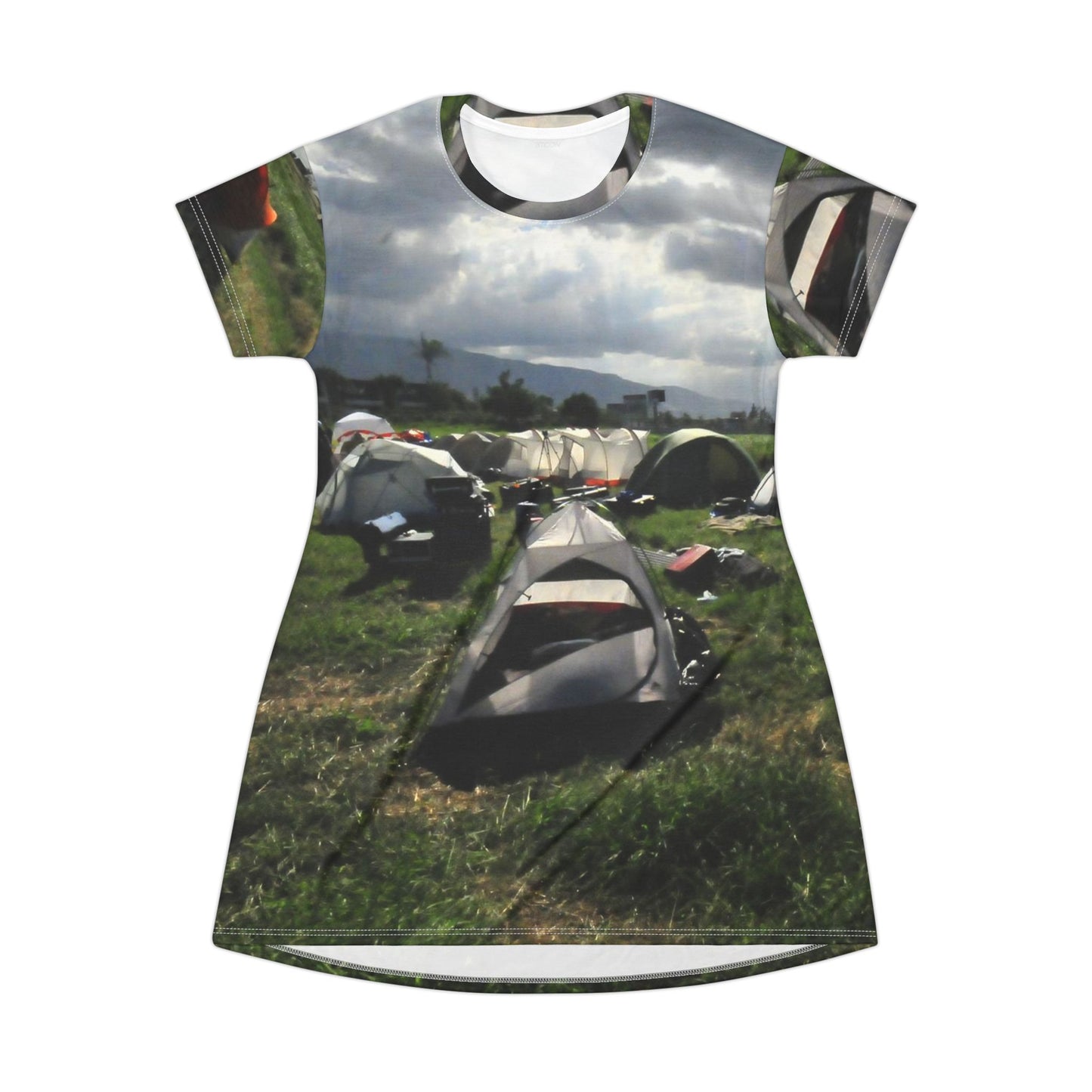 Camping Tents Dress — Scenic Tent Field