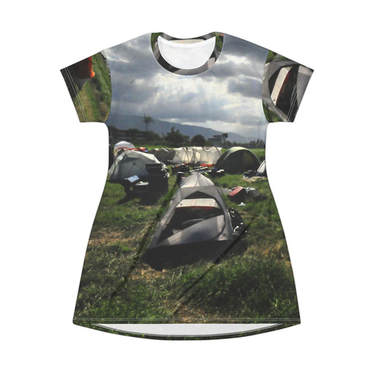 Camping Tents Dress — Scenic Tent Field