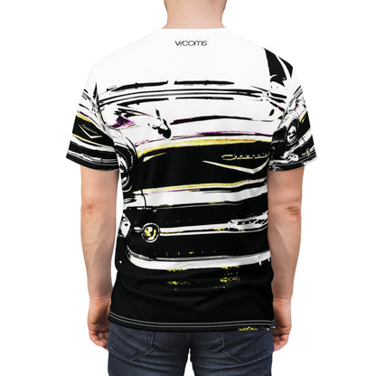 Chrome & Heritage T-Shirt – 1950s Chevrolet B&W Edition