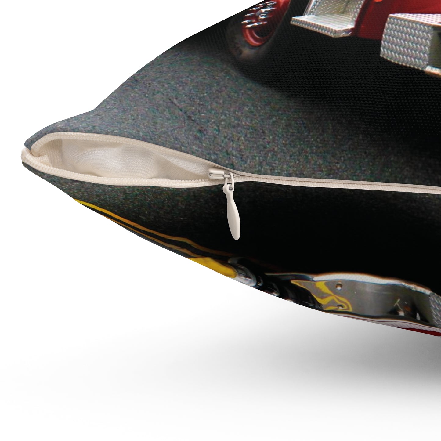 Spun Polyester Square Pillow Printed With Exclusive, High-Res, Full Color Beautiful Image