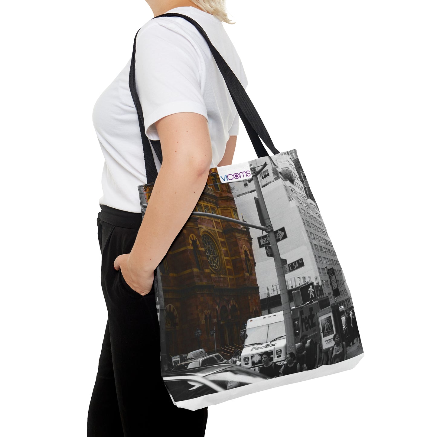 Tote Bag Printed with an Exclusive Beautiful High-Res, Full Color Natural Image.