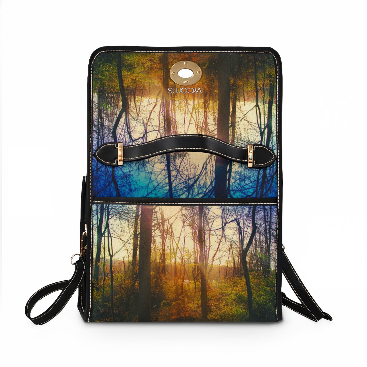 Lake & Forest Waterproof Canvas Bag