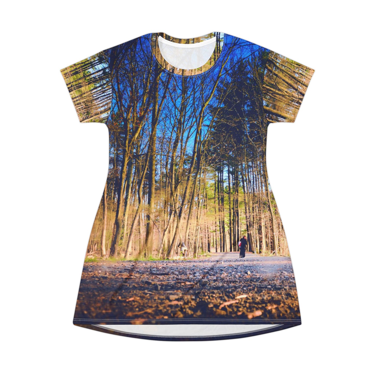 Forest Path Dress — Scenic Woodland Nature Dress