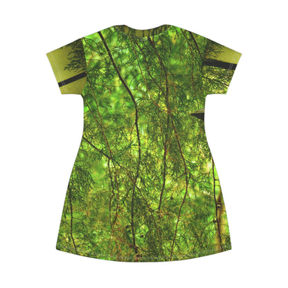 Forest Lantern Dress — Green Nature Sundress