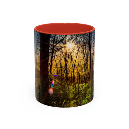 11oz Ceramic Coffe Mug Beautifully Decorated with an Elegant High-Res, Full Color Natural Landscape Image.