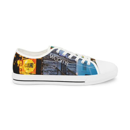Urban Vibe Graphic Low Top Sneakers for Men
