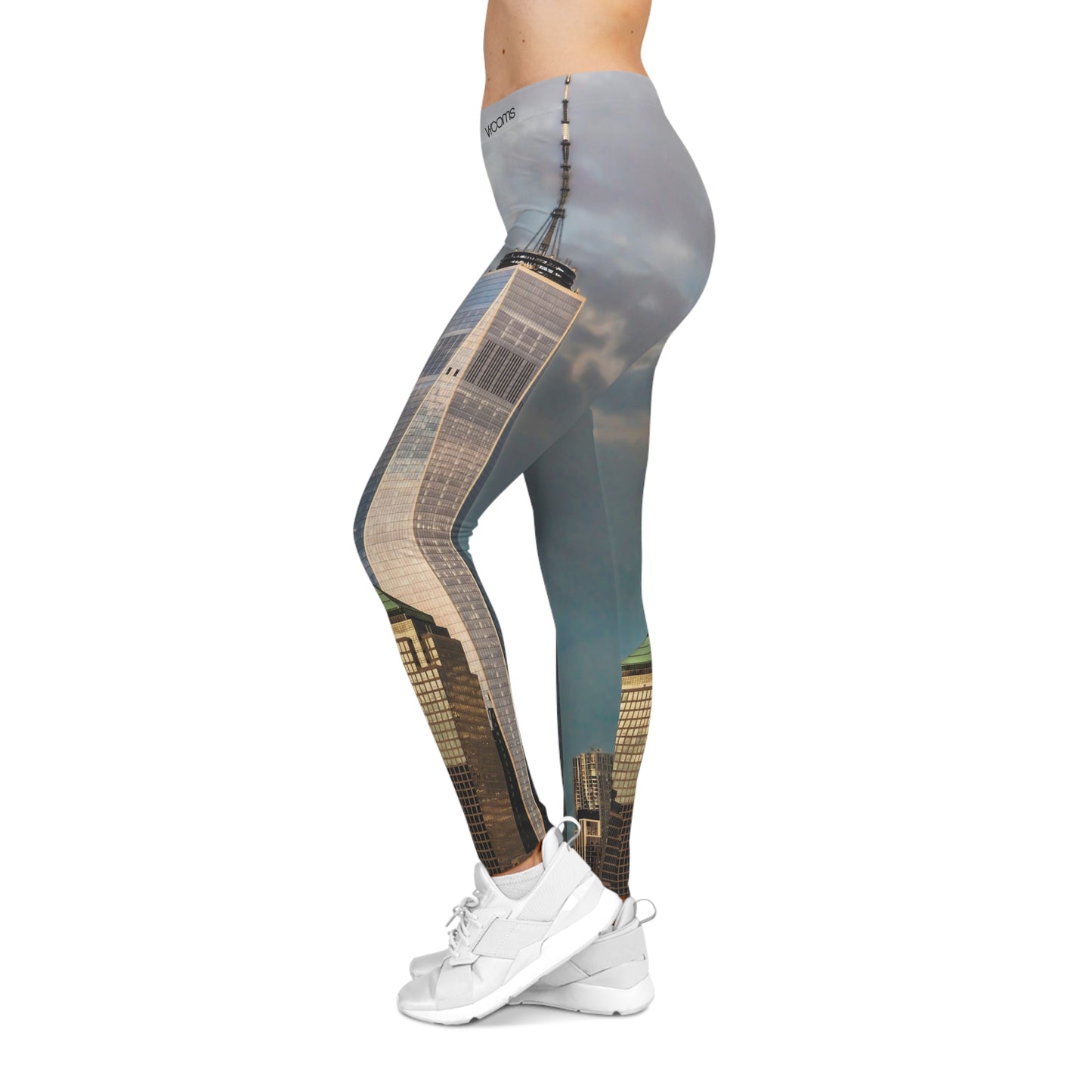 New York Skyline Leggings with One World Trade Center — Women's Casual
