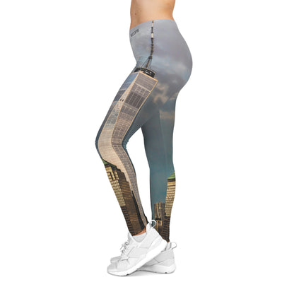 New York Skyline Leggings with One World Trade Center — Women's Casual