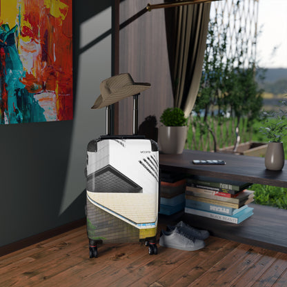 Architectural Photo Carry-On Suitcase — Modern Urban Travel Luggage