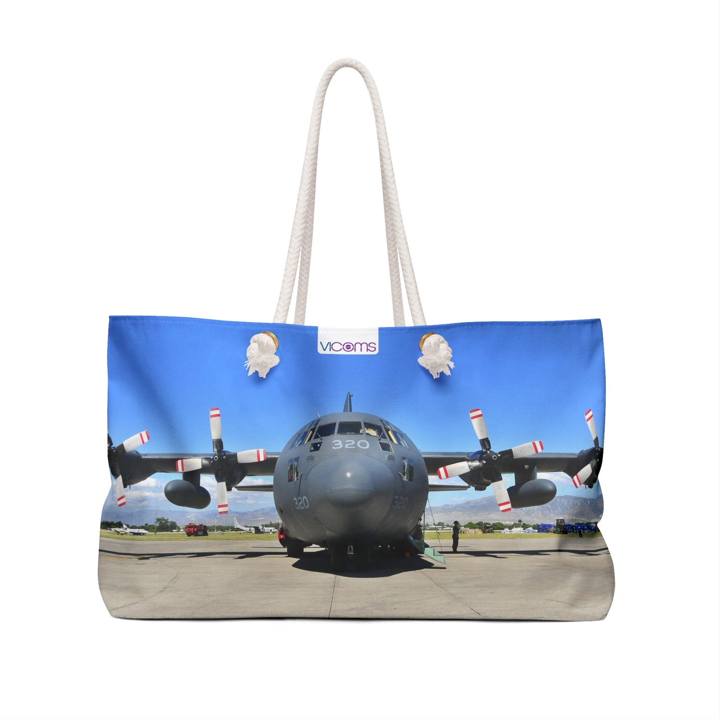 Exquisite Exclusive Full-Color Landscape Image Printed 24" x13" Weekender Bag.