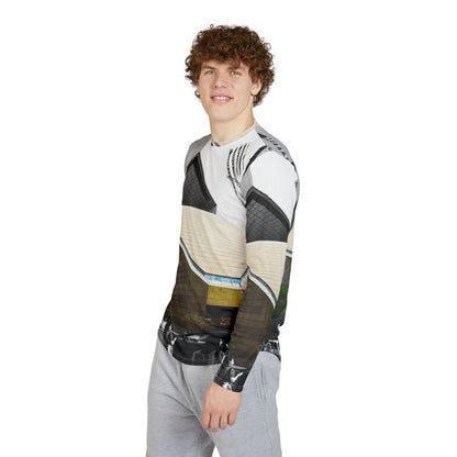 Manhattan Midtown Church Long Sleeve Shirt — Modern Church Skyline Design