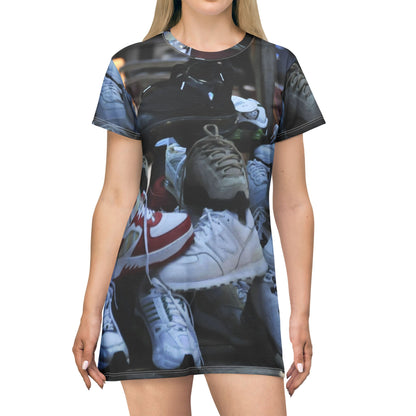 Sneaker Pile Dress — Sneaker Dress for Sneakerheads