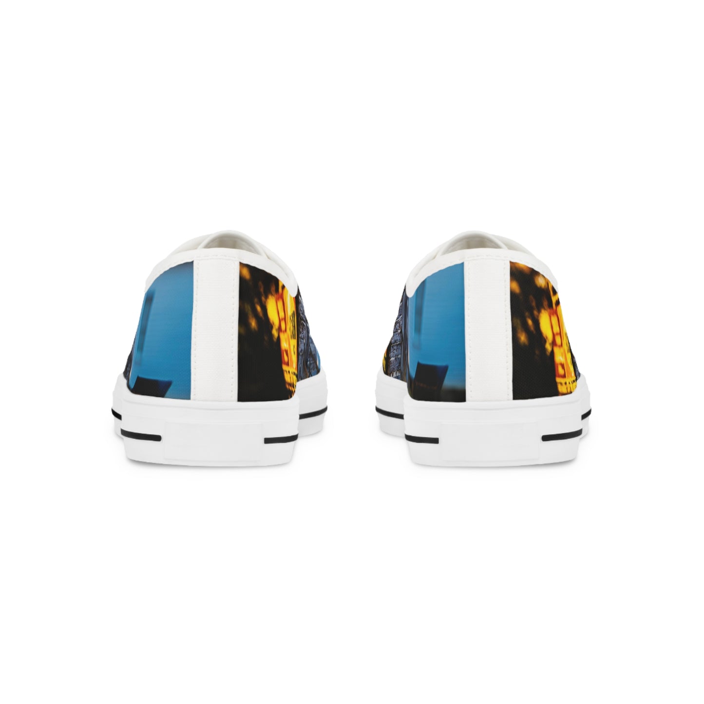 Urban Vibe Graphic Low Top Sneakers for Men