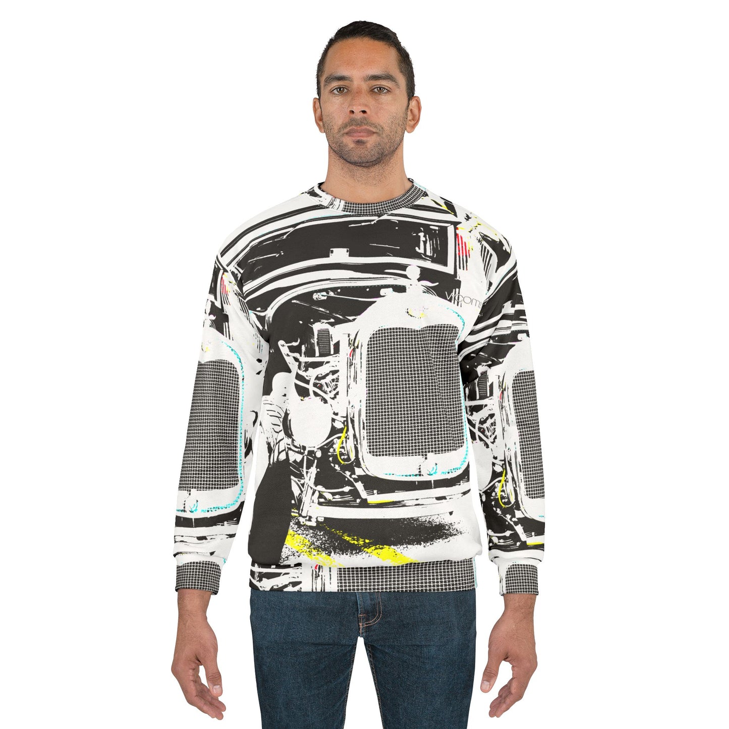Vintage Hot Rod Sweatshirt — Retro Classic Car Crewneck