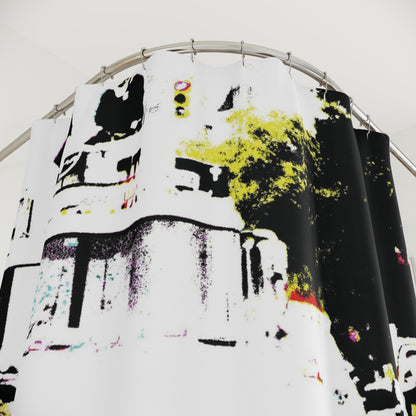 Shower Curtain Printed With Exclusive, High-Res, Full Color Beautiful Image.