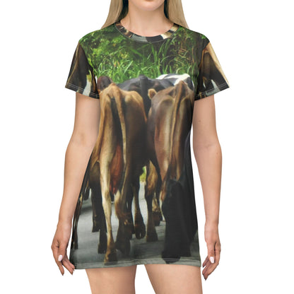 Cow Herd Dress — Rural Farm Animal Dress