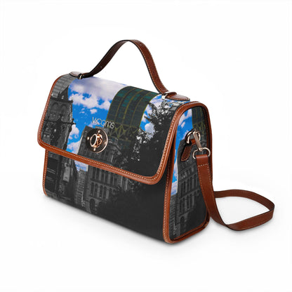 Midtown Manhattan Building Landscape Waterproof Canvas Bag